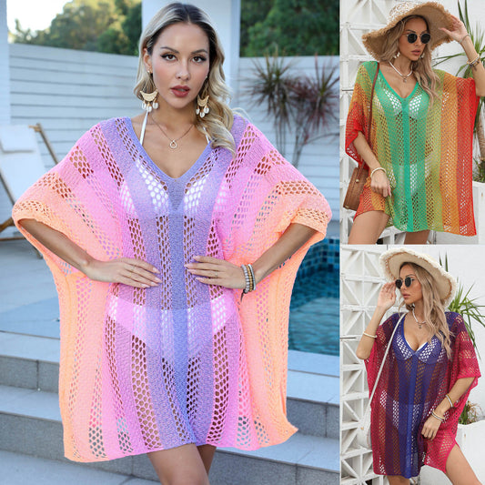 Robe de plage en dentelle ouverte pour femmes Chic und Stil