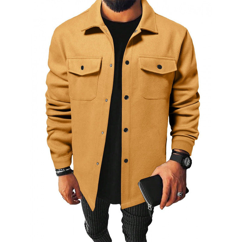Stylish and warm flannel jacket for men Chic and Style
