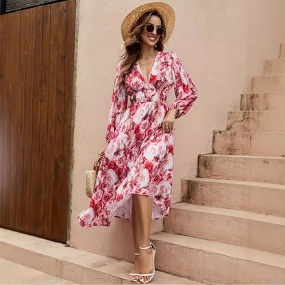Robe maxi enveloppante Chic und Stil pour femmes