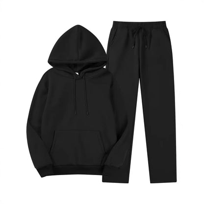 Chic Hoodie and Jogging Pants Set