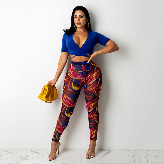 Leggings Fashion Hauts pour Femmes Chic und Stil