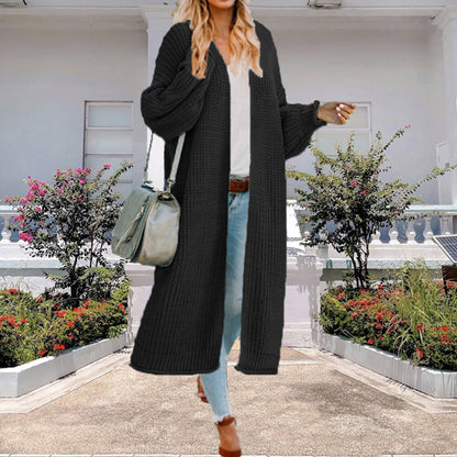 Dames cardigan à mailles larges avec coupe ample et détails tendance Chic und Still