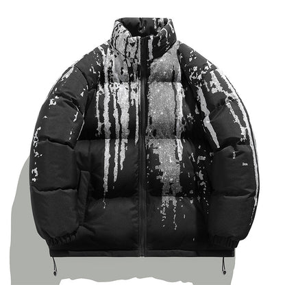 Dames d'hiver doudoune avec poignets élastiques et design élégant Chic und Stil