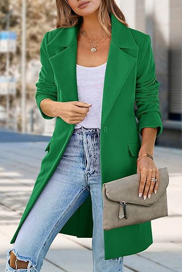 Robe de dessus élégante pour femme avec coupe moderne Chic und Stil