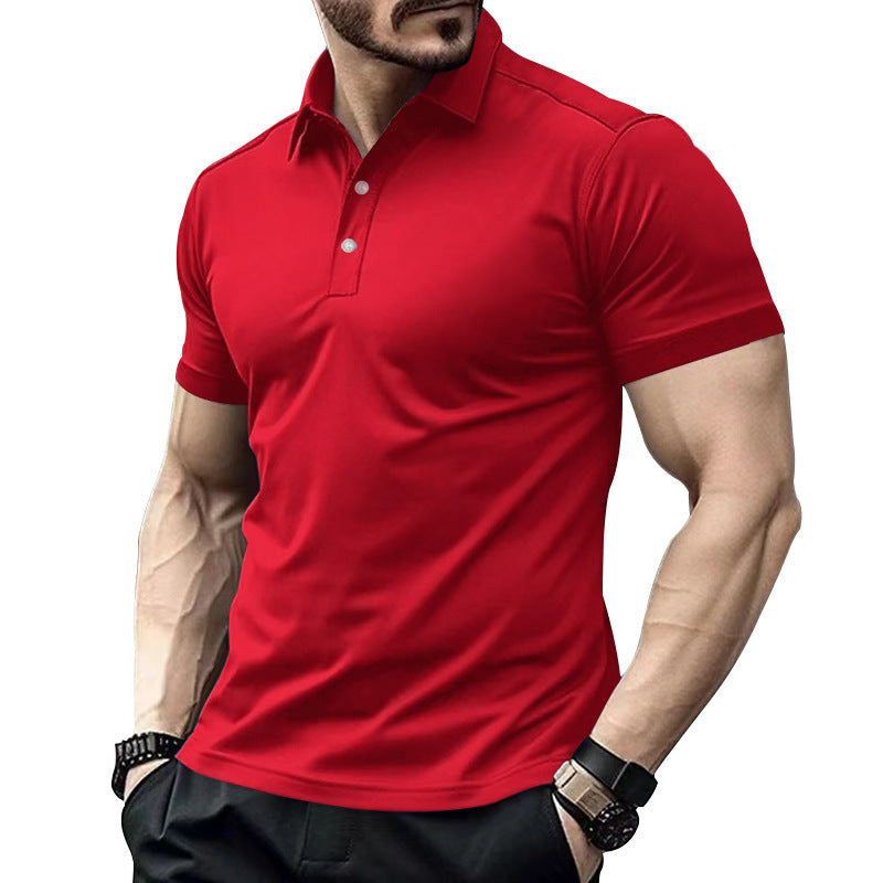 Hommes Polo à manches courtes de haute qualité avec technologie respirante et coupe moderne Chic und Stil