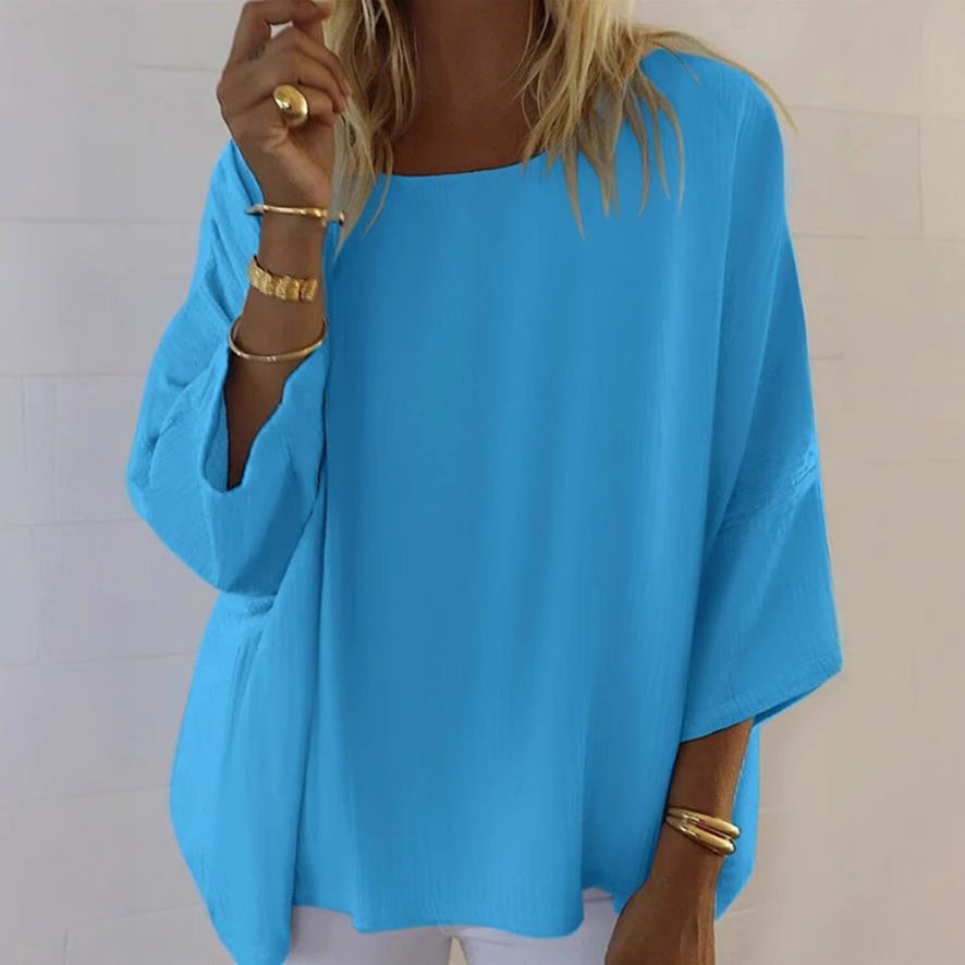 Blouse à manches chauve-souris légère Chic und Stil pour femmes