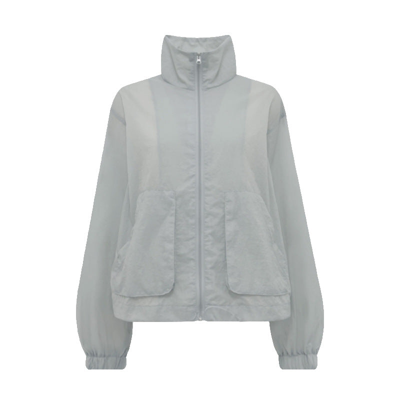 Veste de sport légère pour femmes avec des manches volumiques Chic & Stil