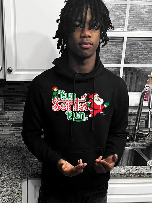 Dame Hoodie avec motif festif de Santa Chic und Stil