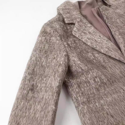 Dames élégant blazer en mélange de laine de haute qualité Chic und Stil