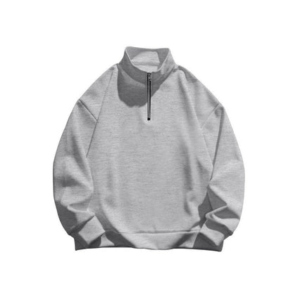 Pull à col montant sportif pour dames avec fermeture éclair Chic und Stil