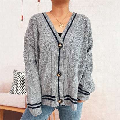 Dames gilet confortable en tricot avec applications d'étoiles et détails modernes Chic und Stil