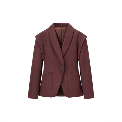 Dames Blazer élégant à coupe classique Chic und Stil