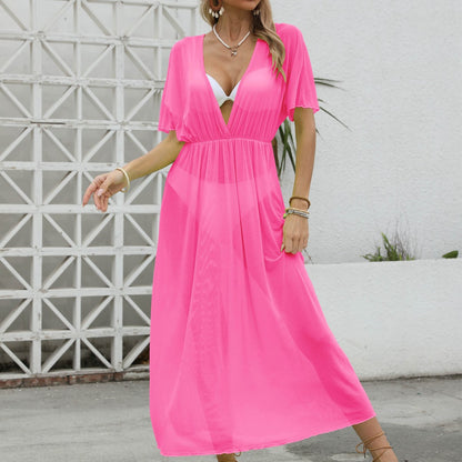 Dames Breezy Maxi Cover-Up Robe Chic und Stil