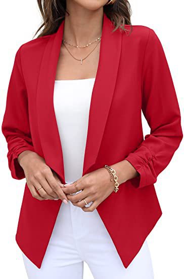 Blazer ouvert décontracté pour femmes Chic und Stil