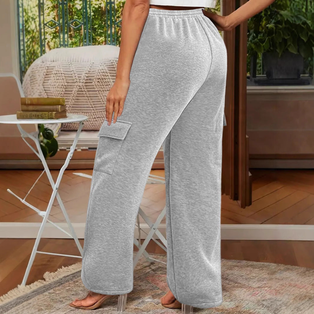 Ladies Utility Relaxed Chic Cargo Pants