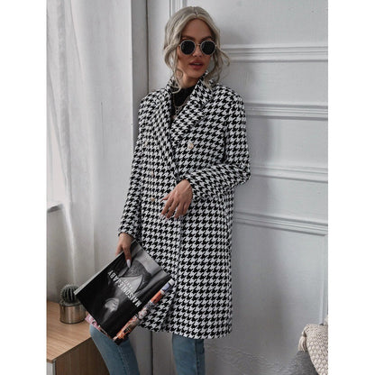 Blazer oversize pour femmes dans un design exclusif en pied-de-poule Chic und Stil