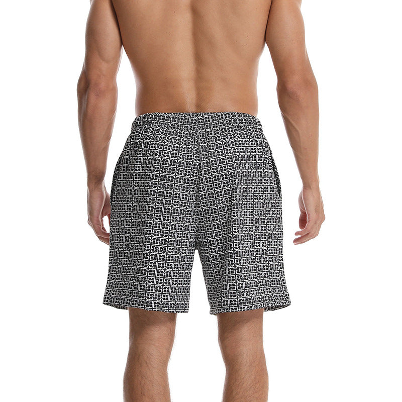 Shorts de bain pour hommes avec ceinture élastique et doublure intérieure confortable Chic und Stil