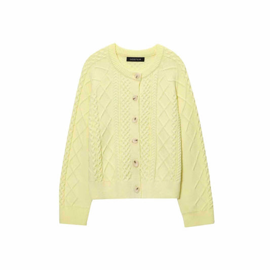 Damen weicher Strickcardigan mit Knopfleiste Chic und Stil