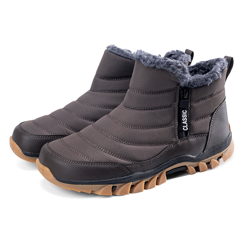Bottes d'hiver isolées pour femmes avec matériau supérieur déperlant et semelle antidérapante Chic und Stil