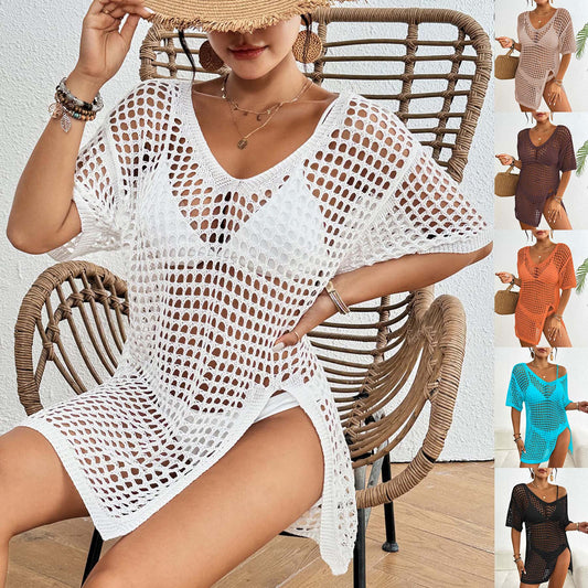 Robe en maille en filet pour femmes Chic und Stil