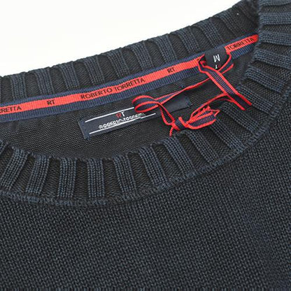 Pull-over en tricot fin pour hommes avec un col rond raffiné et une ceinture élastique Chic und Stil
