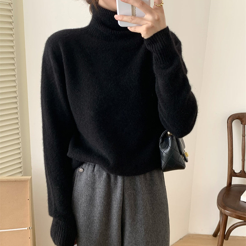 Pull femme en mélange de cachemire de haute qualité Chic und Stil