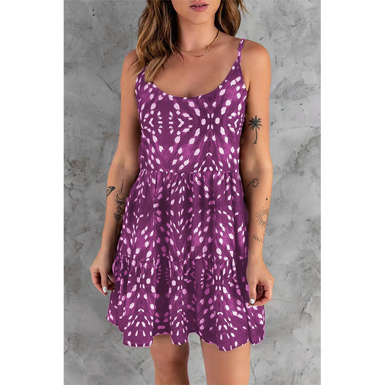 Robe de plage aérienne pour femmes avec un ourlet flottant et des détails raffinés Chic und Stil