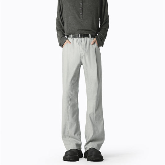 Casual wide pants for men with elastic waist and practical pockets Chic and Style