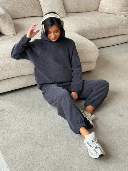 Dames Cozy Sweatset Chic und Stil