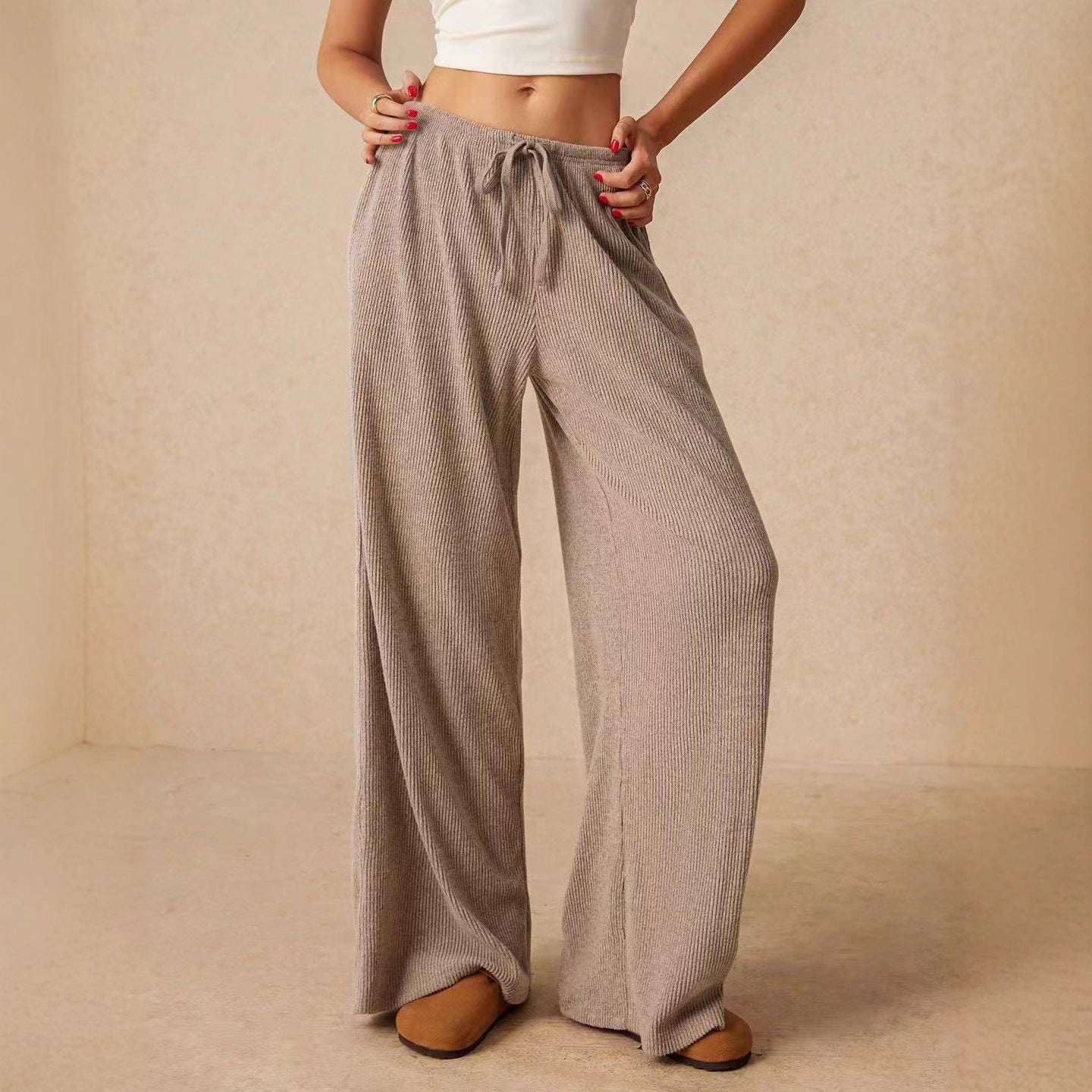 Ladies Soft and Comfortable Leisure Pants Chic and Style