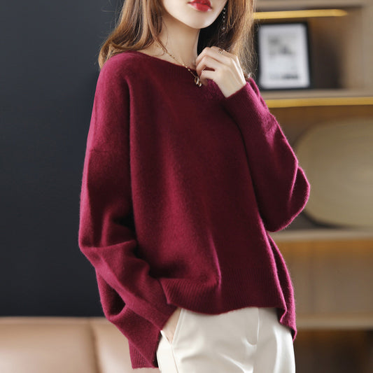 Pull en cachemire confortable pour femmes avec une coupe moderne Chic und Stil