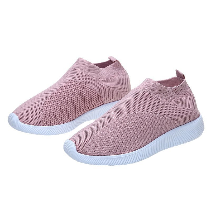 Baskets dames à enfiler respirantes avec dessus élastique et semelle amortissante Chic und Stil