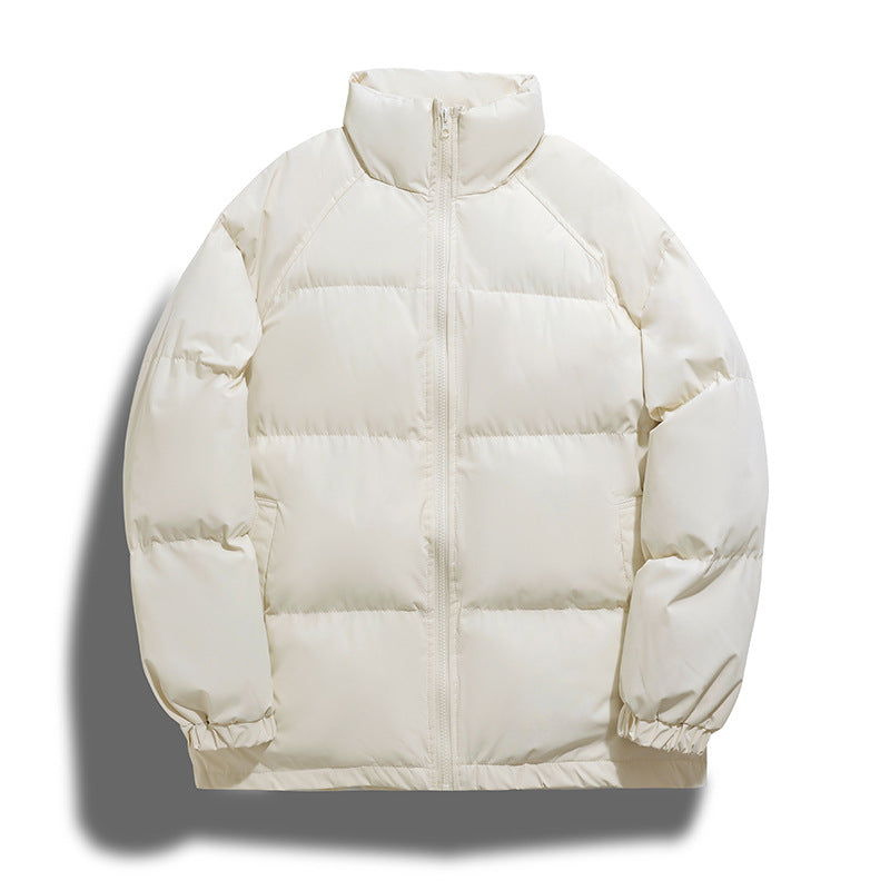 Dames doudoune chaude avec col montant et poches zippées latérales Chic und Stil