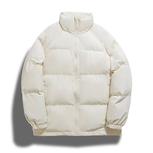 Dames doudoune chaude avec col montant et poches zippées latérales Chic und Stil