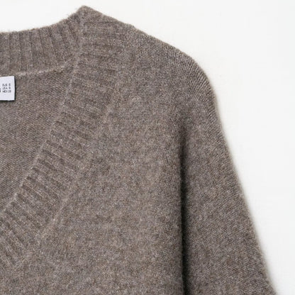 Dames Pull à Col V Cozy en laine mérinos de haute qualité Chic und Stil