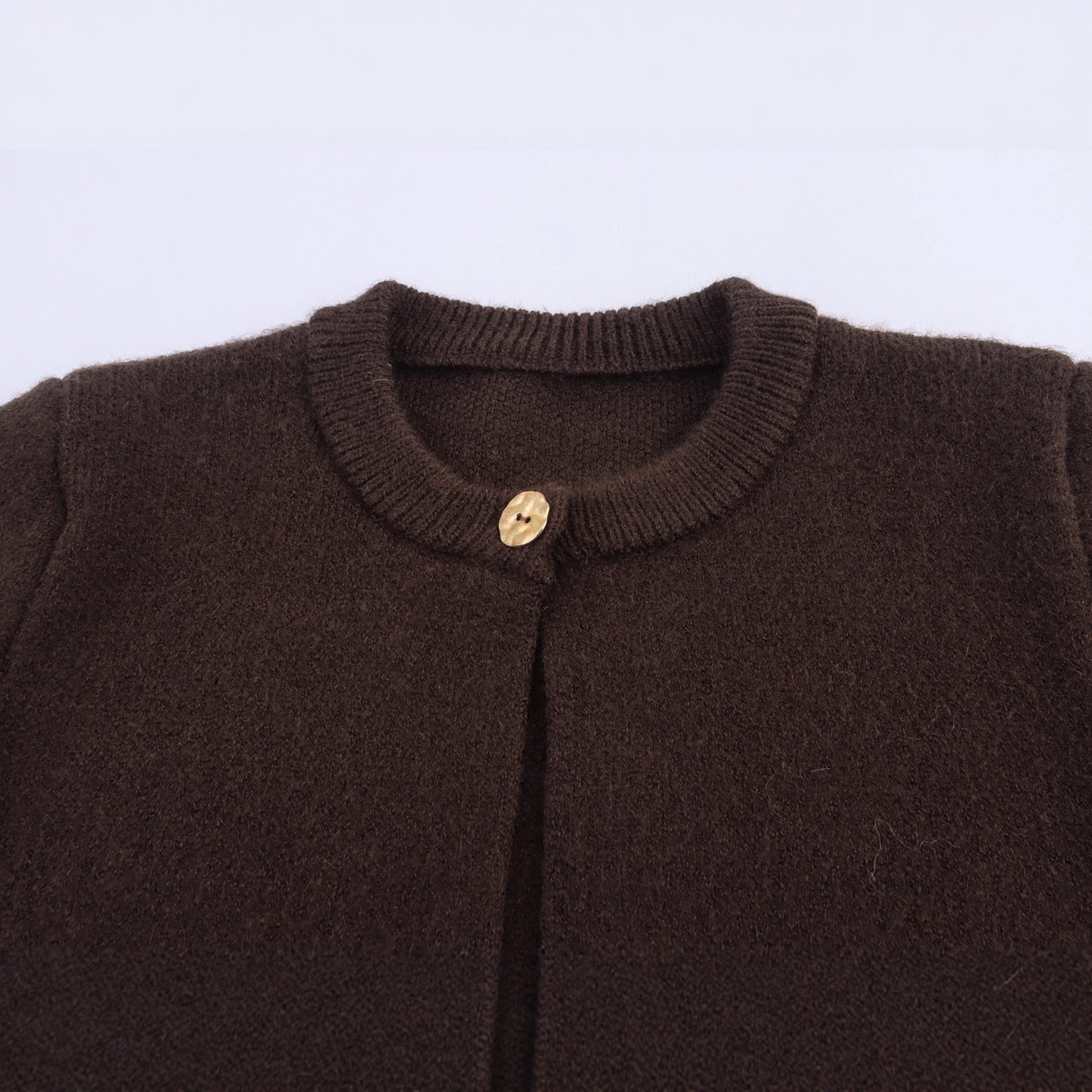 Dames élégant Cardigan avec des détails à franges Chic und Stil