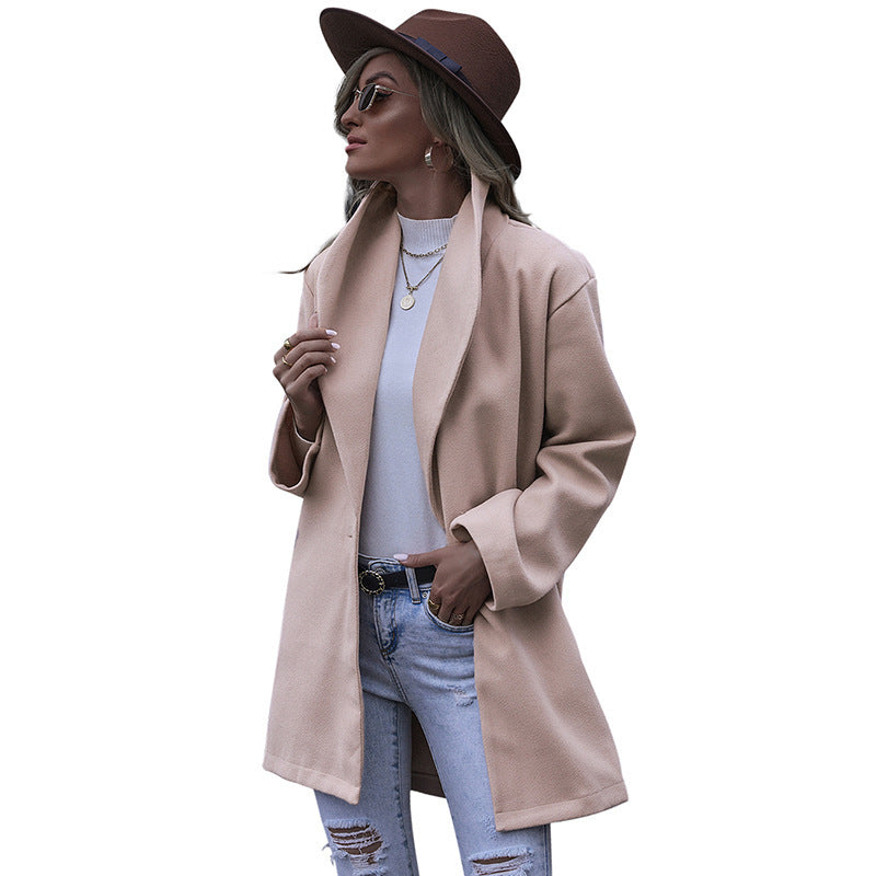 Dames Élégante Veste Oversize Chic und Stil