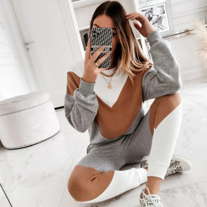 Dames Ensemble de sweat et de jogging sportif Chic und Stil