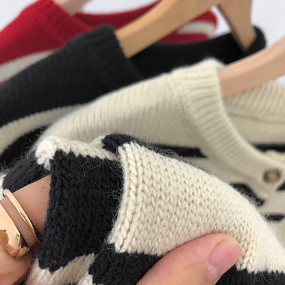 Dames cardigan avec motif rayé Chic und Stil