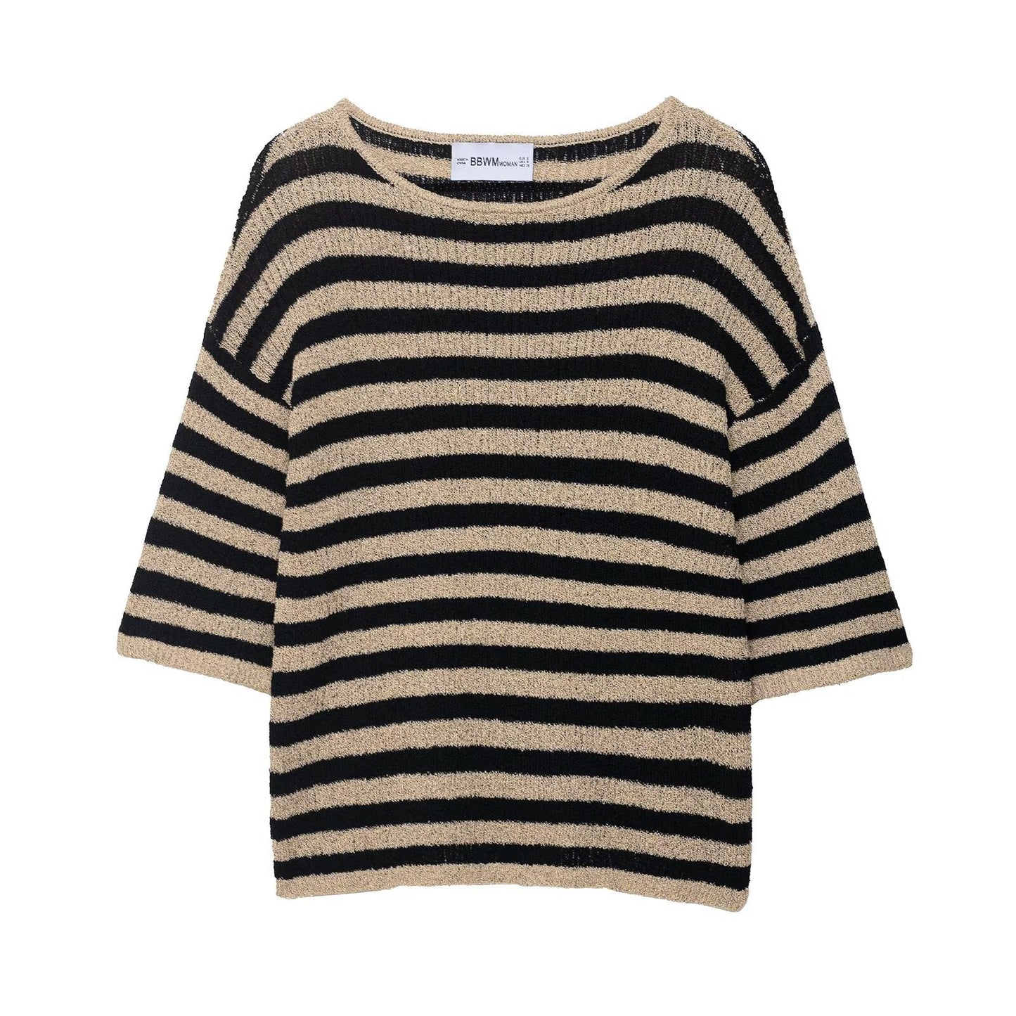 Pull en tricot pour femmes avec un motif rayé élégant et un matériau doux Chic und Stil