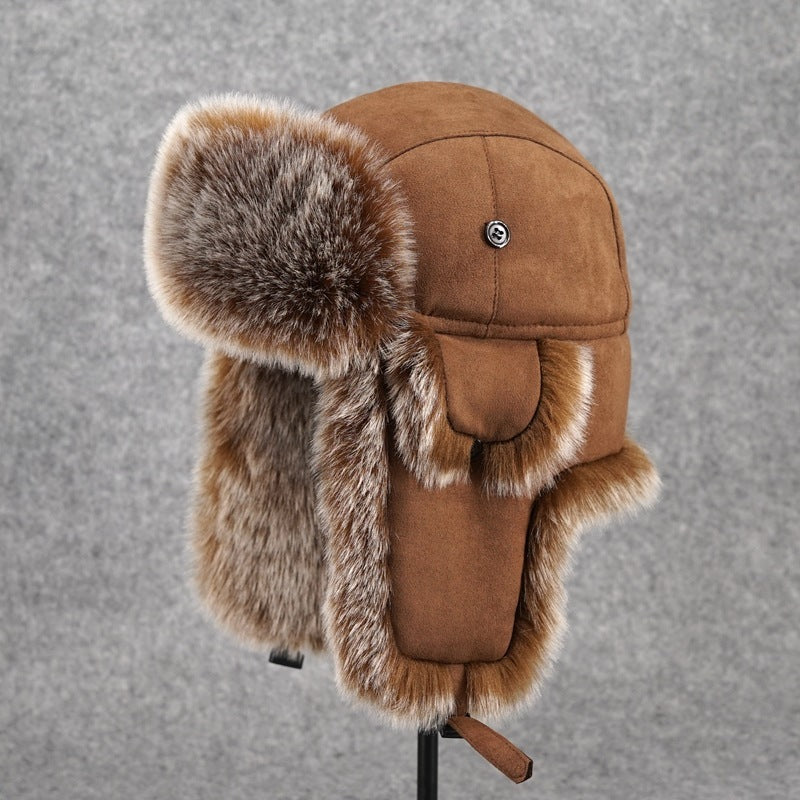 Women winter hat with ear protection lined in fur Chic and Style