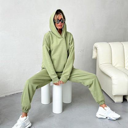 Chic and Style comfortable hoodie and jogger pants set for ladies