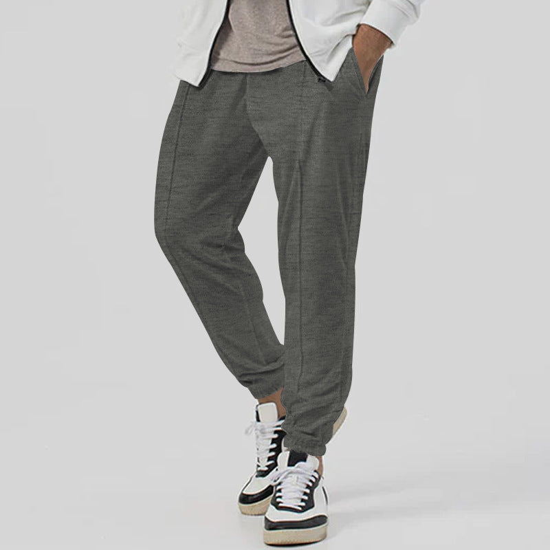 Casual pants for men with elastic waistband Chic and Style