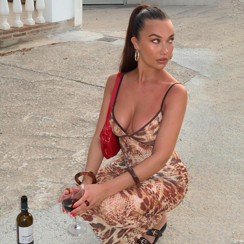 Robes Maxi Étagées Sleek Femmes Chic und Stil