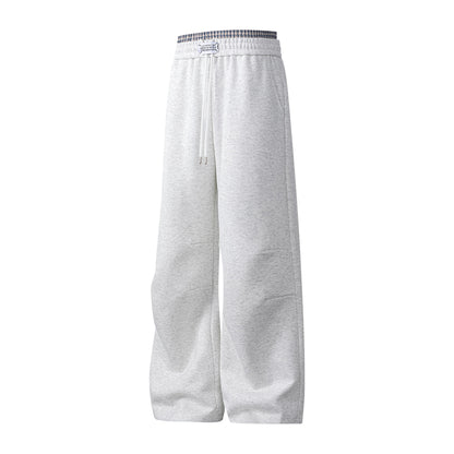 Relaxed fit leisure pants for men in breathable cotton blend with elastic waistband and side pockets Chic and Style