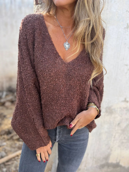 Dames pull douillet Chic und Stil