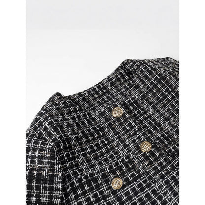 Dames élégante veste en bouclé Chic und Stil