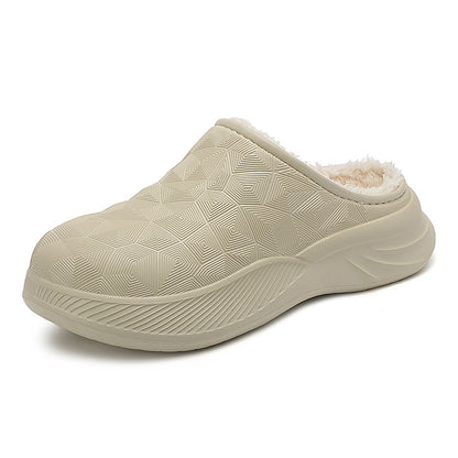 Ladies slippers with cozy sheepskin lining and non-slip sole Chic und Stil