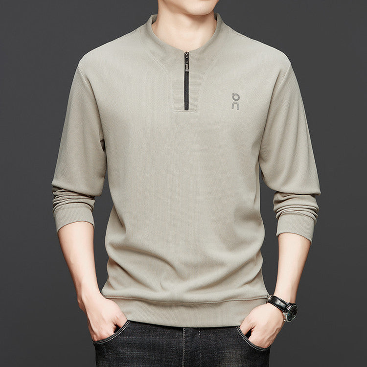 Functional pullover for men with zipper and innovative design Chic and Style