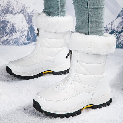 Bottes d'hiver pour femmes avec doublure isolante et semelle extérieure imperméable Chic und Stil